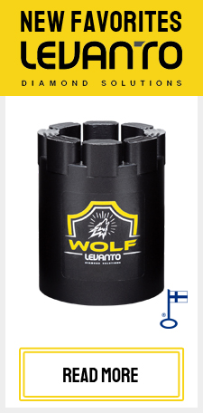 Levanto core drill bits